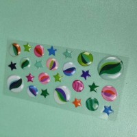 Custom 3D Epoxy Resin Sticker